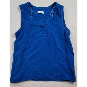 Women's Sonoma Goods For Life® Gauze Femme V-Neck Tank Top Medium